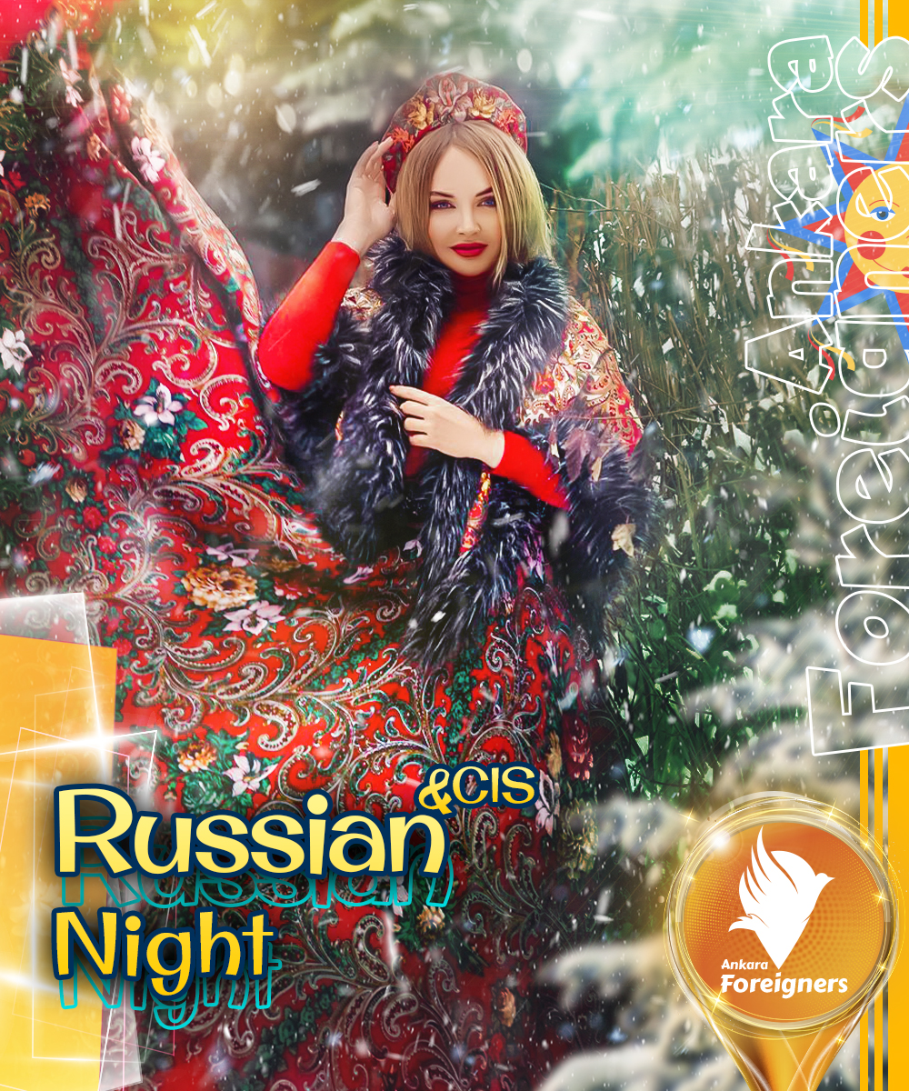 International Night Russian & CIS (Commonwealth of Independent States) Party 🎉🪩🎊