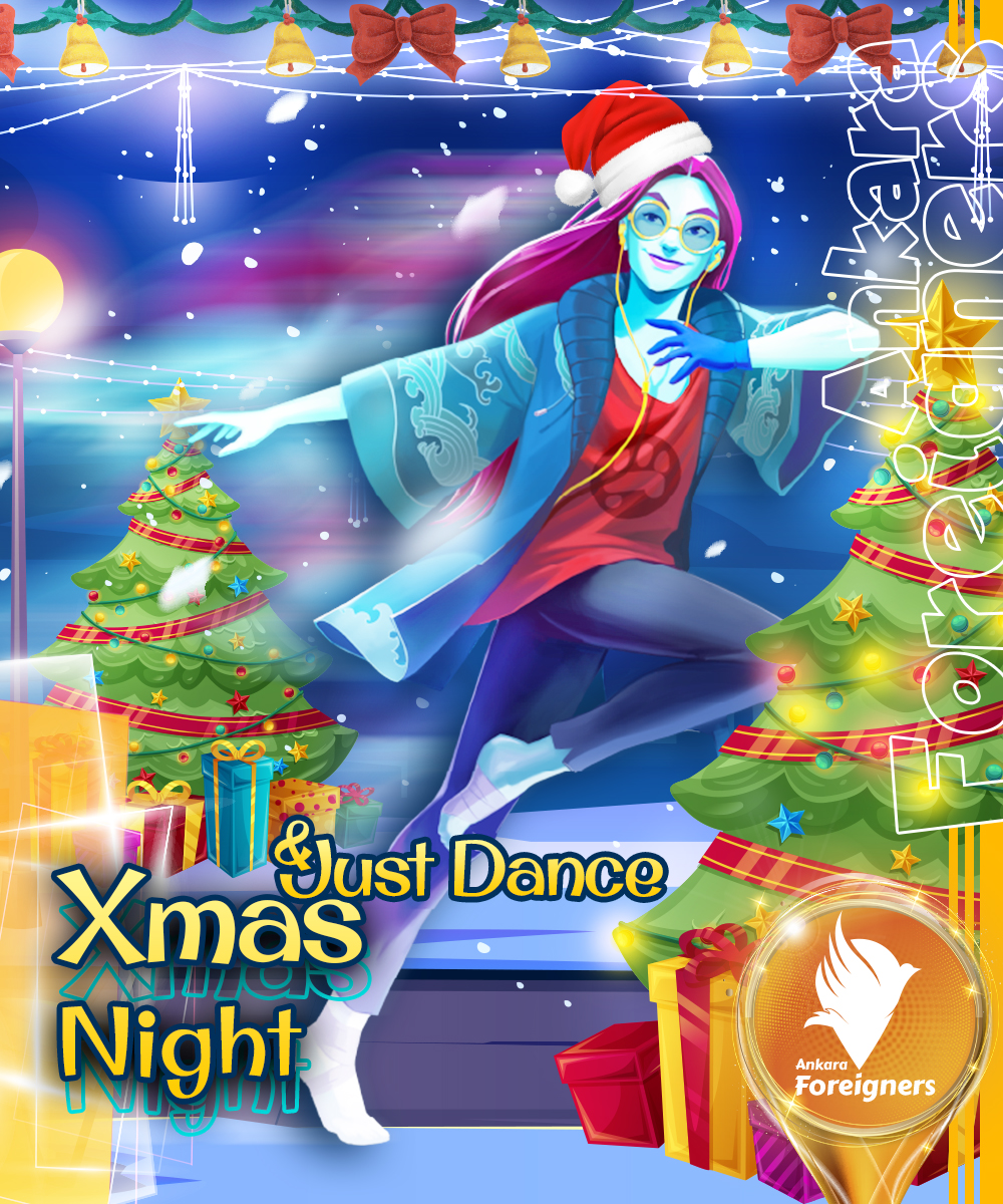 International Night 🌏🌍🌎 Xmas & Just Dance Party 🎉🪩🎊