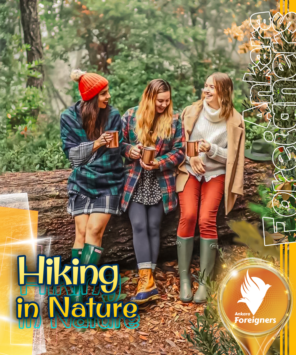 Hiking in Forest ❤️☃️❄️🛷🌨️🏕️✨🍂