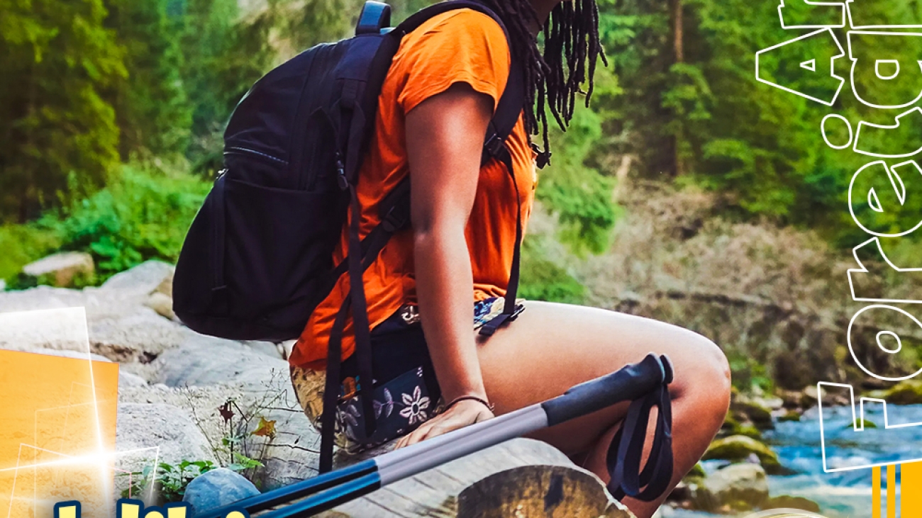 Hiking in Nature to River 🌳🌳🌳