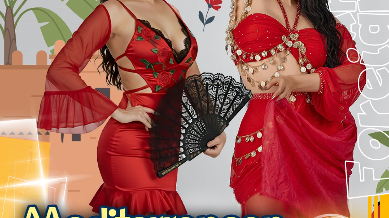 International Night 🌏🌍🌎 Mediterranean Party 🎉🪩🎊