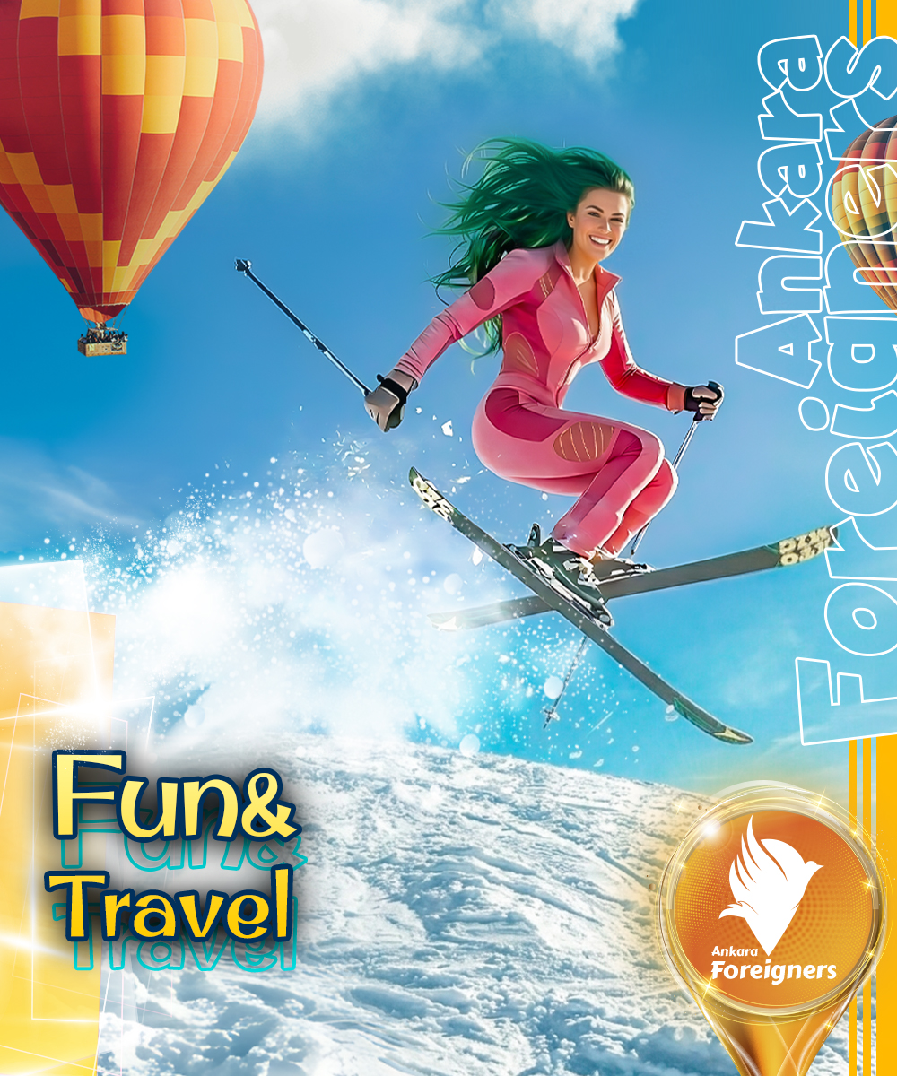 Fun&Travel Erciyes+Capaddocia ⛰️⛷️🌲🎈🎈