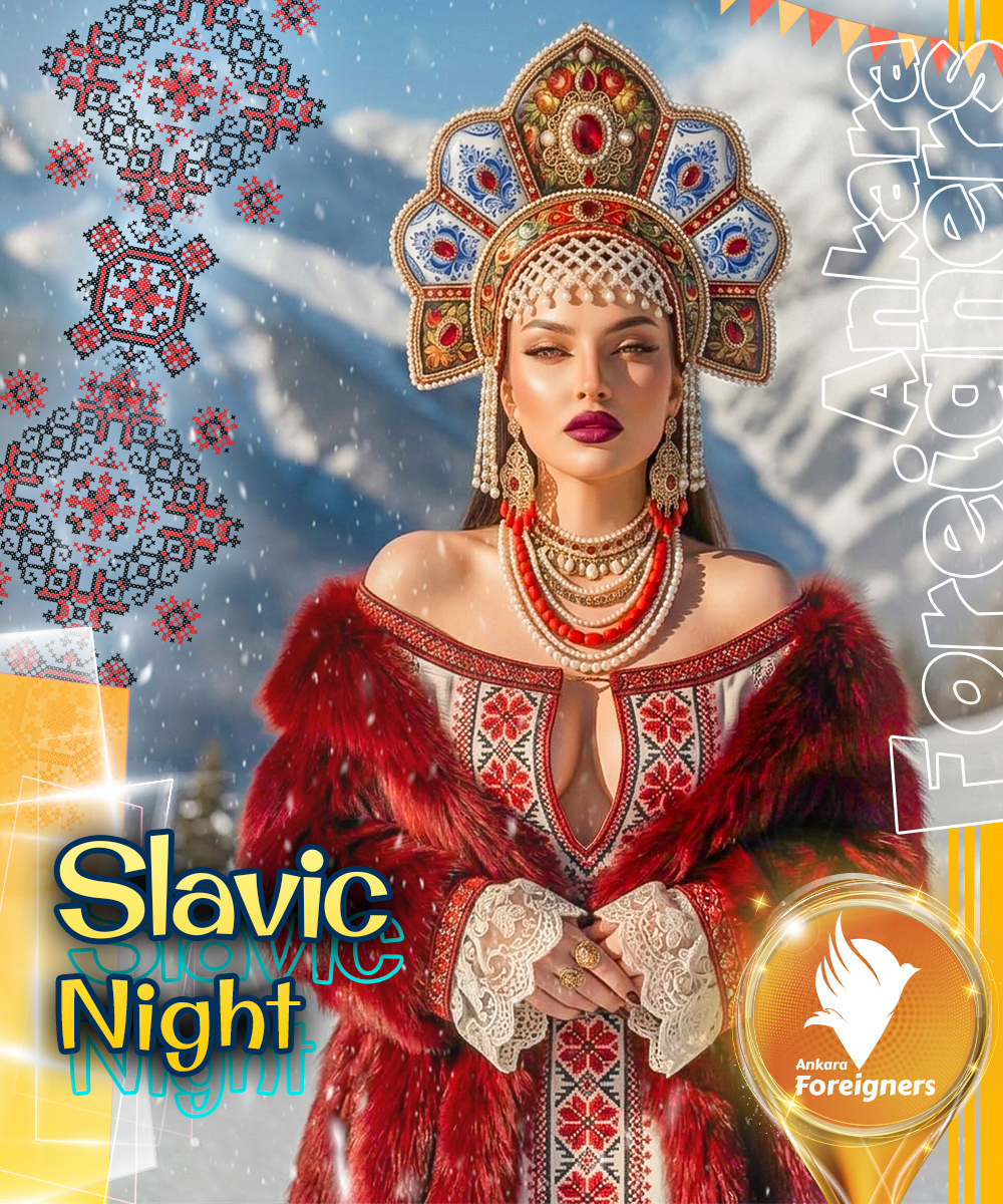 International Night 🌏🌍🌎
Slavic Party 🎉🪩🎊
