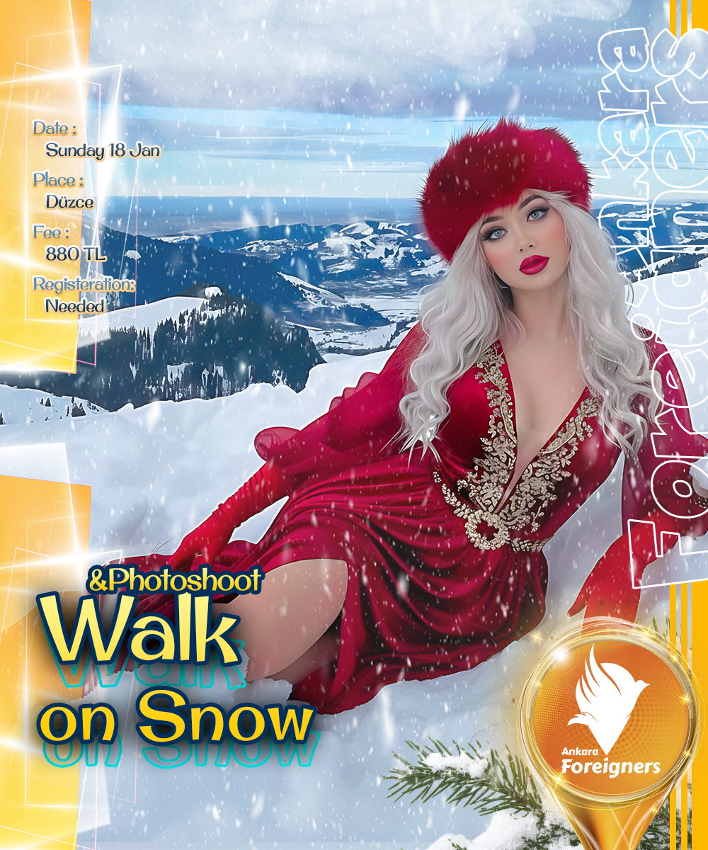 Walk on Snow 🧊☃️🧤❄️