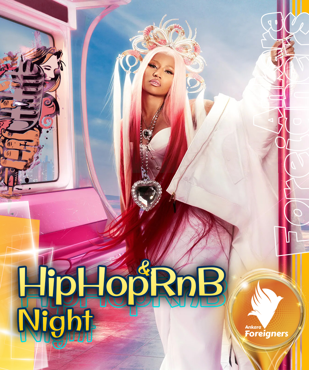 International Night 🌏🌍🌎 Hip Hop & Rnb Party 🎉🪩🎊
