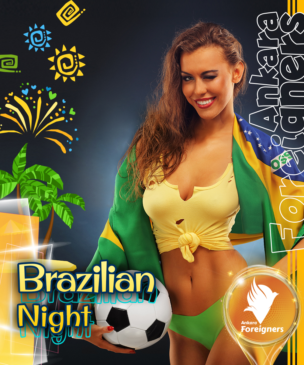 International Night 🌏🌍🌎 Brazilian Party 🎉🪩🎊