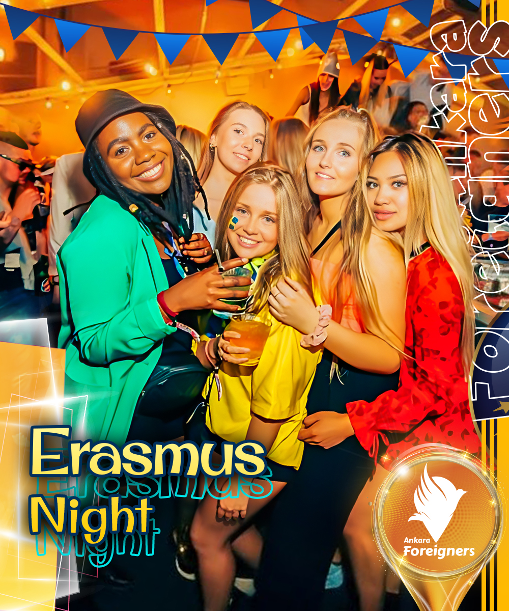 International Night 🌏🌍🌎 Erasmus Party 🎉🪩🎊