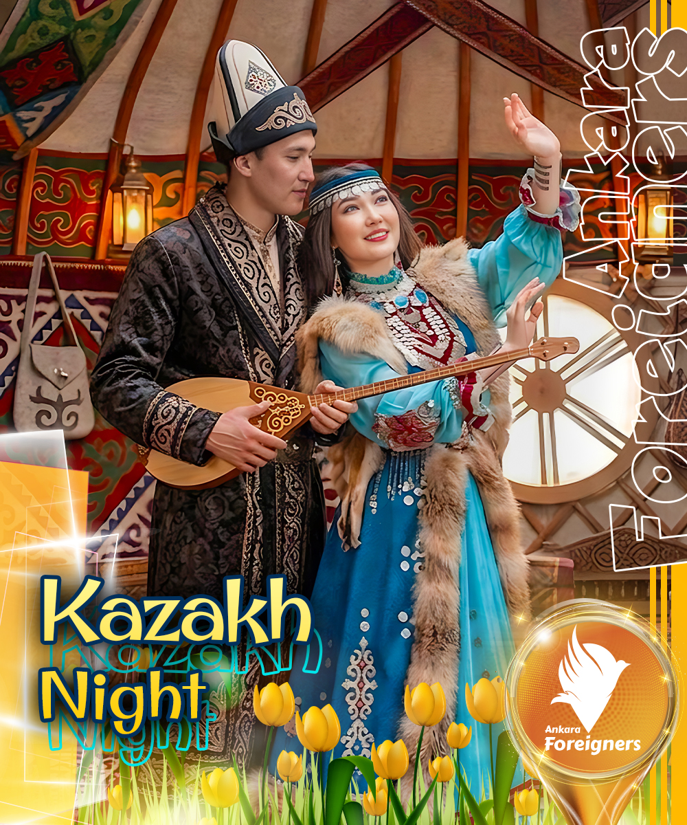 International Night 🌏🌍🌎 Kazakh Party 🎉🪩🎊