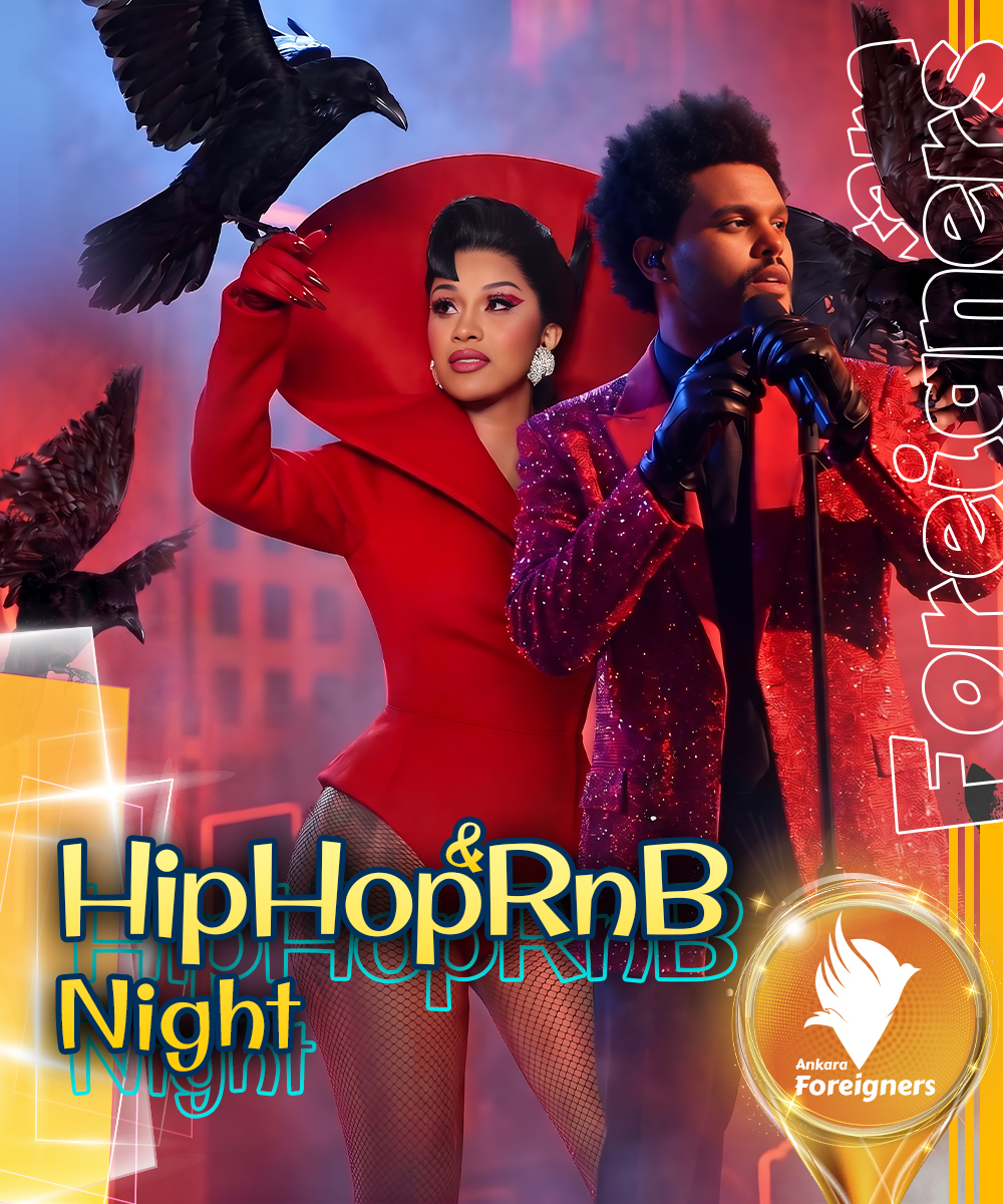 International Night 🌏🌍🌎 HipHop & RnB Party 🎉🪩🎊